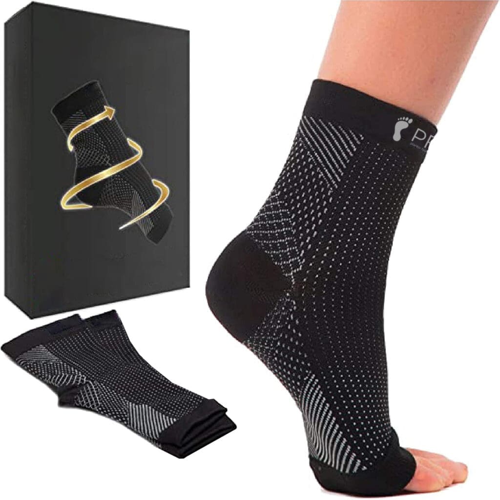 Black Plantar Fasciitis Socks
