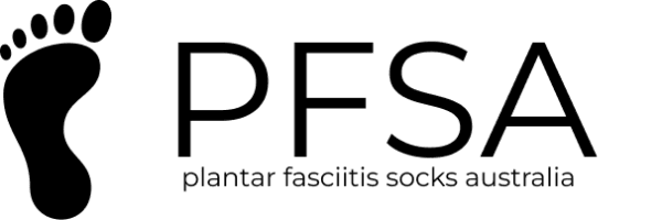 plantar fasciitis socks australia logo