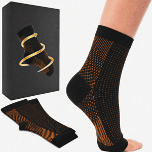 Black/Copper Socks